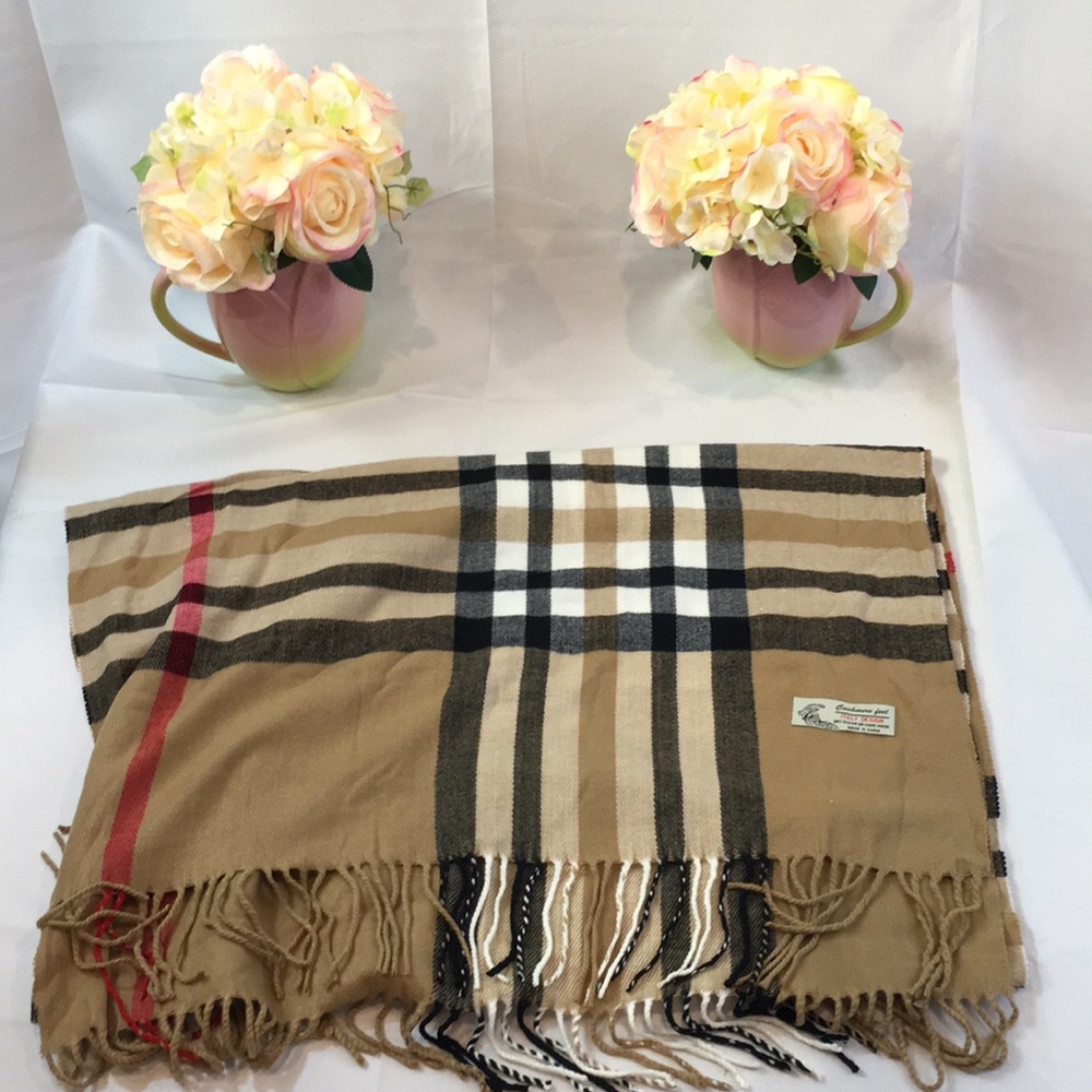 New cashmere feel scarf